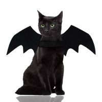 Fashion Cat Clothes Bat Wings Funny Dog Costume Artificial Wing Pet Cosplay Prop Halloween Clothes Cat Dog Costume Pet Products