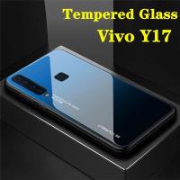 ส่งจากไทย Fashion Case Vivo Y17 เคสวีโว่ วาย17 สำหรับ Vivo Y17 เคสกระจกสองสี เคสเงาไล่สี ขอบนิ่ม TPU CASE