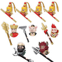 ของเล่นเด็ก Journey To The West จีน Mythological Figures อนุภาคขนาดเล็ก Building Blocks รุ่นเด็กวันเกิดของขวัญ