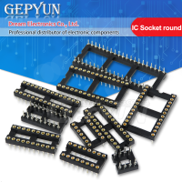 ซ็อกเก็ต IC 10PCS รูกลมแคบกว้าง DIP 6 8 14 16 18 20 24 28 40 พิน DIP6 DIP8 DIP14 DIP16 DIP18 DIP20 DIP28 DIP40 พิน