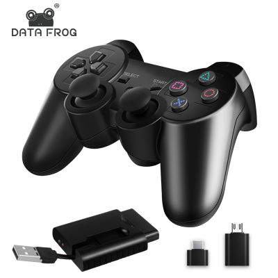 DATA FROG 2.4 G Wireless Gamepad for PS3PS2 Game Joystick Gamepad for PC Joypad Game Controller for Android Smart PhoneTV Box