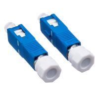 Free Shipping 2pcs/lot FC Female to SC Male Fiber Optic Adapter Singlemode FC/UPC SC/UPC Fiber Optical Adapter