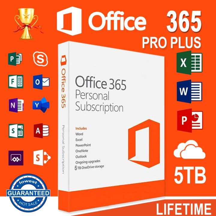 【cod】wxiykm81ed01 Office 365 Pro Plus 5tb Onedrive Storage 5 Devices Lifetime Account All Apps