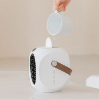 Air-conditioning fan Water-cooled mini portable refrigeration shaking head portable fan desktop spray small air cooler