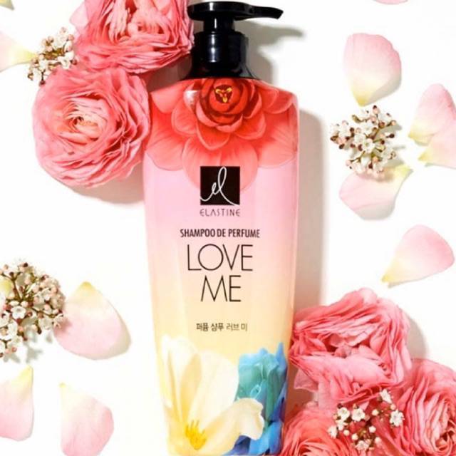 elastine-perfume-shampoo-600ml-รุ่น-love-me-แชมพูเกาหลี-นำเข้าจากเกาหลี-ของแท้100