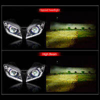 ชุดไฟหน้าแบบ LED Bright White Angel Eyes High Low Beam Fit สำหรับ R15 2012‑2016