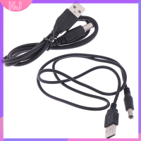 【HJ】 USB Charger สายไฟไปยัง DC 5.5mm PLUG JACK USB Power CABLE สำหรับ MP3/MP4 Player