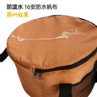 [COD] Outdoor large round waterproof bag tableware storage sundries