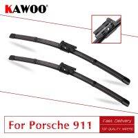 [Car Parts]KAWOO สำหรับ Porsche 911(996 Amp; 997 Amp; 991) รุ่นปี1997ถึง2017ยางรถยนต์ใบปัดน้ำฝนกระจกหน้ารถพอดีปุ่มกด /U แขนตะขอ