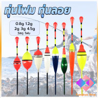 KANGBAN ทุ่นลอยน้ํา แบบพกพา อุปกรณ์ตกปลา 0.8g 1.2g 2g 3g 4.5g Fishing Hooks