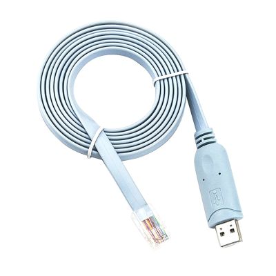 1.8M FTDI Chip USB to RJ45 USB to RS232 Serial to RJ45 CAT5 Console Adapter Cable