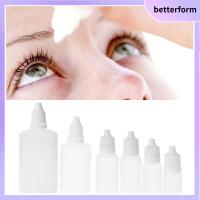 BETTERFORM 1/5pcs 5/10/15/20/50/100ml เครื่องมือหัตถกรรม ตัวอย่างของเหลว ยาหยอดตา DIY พลาสติกเปล่า ขวดบีบ กาว Applicator ม้วนกระดาษ