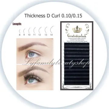 Eyelash extensions clearance hair hair 0.10