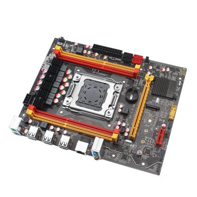 COYEN X79 2011 Pin With M.2 Support DDR3 Computer Game Durable Motherboard, Mining Machine Mainboard, Desktop Computer Memory Mainboard Set, Integrated Display, Computer Accessories