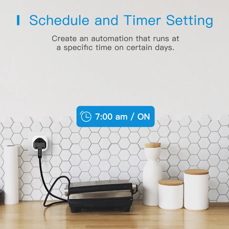 Meross HomeKit Smart Plug EU WiFi Socket Timer Schedule Voice Control  Support Alexa Google Assistant SmartThings