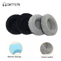 75mm Velvet Ear Pads for Monster MVP Carbon by EA Sports Gaming Headset Cushion Earpads Cups Pillow Replacement Cover Earmuffes