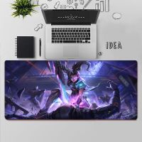 League of Legends Samira Jhin Gaming Mouse Pad Large Mouse Pad Gamer Computer Mouse Mat Big Mousepad Keyboard Desk Mat Mause Pad