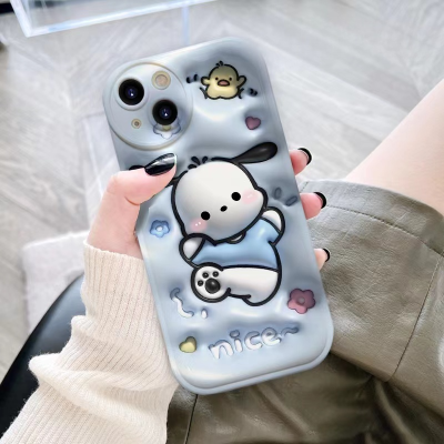 เคสโทรศัพท์มือถือ TPU แบบนิ่ม ลายการ์ตูน 3D สําหรับ iPhone 14 13 12 11 Pro Max X XR Xs Max 8 7 6 6s Plus SE 2020 #5001