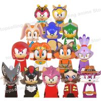 WM6086 WM6087 WM6088 LG1001อะนิเมะอิฐ Sonic Amy Rose Ray Storm Shadow บล็อกของเล่นรูปเด็กของขวัญ