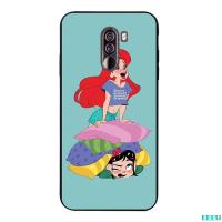 EEEU เคสสำหรับ Xiaomi น่ารัก MI Pocophone F1 WG-HDSN ซิลิคอนนุ่มรูปแบบเคสโทรศัพท์เคส TPU