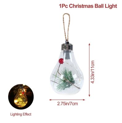 ลูกบอลคริสต์มาสใส LED ชุดตกแต่งไฟสำหรับตกแต่งบ้าน2024,ของขวัญคริสต์มาสคริสต์มาสคริสต์มาสคริสต์มาสคริสต์มาสตกแต่งสุขสันต์วันคริสต์มาส