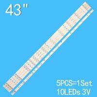 3V 10 lamp 850mm LED Strips LED 43D10A-01 (A) LED 43D10B-01 (A) LED 43D10 LED 43D10B LED 43D10A 30343010213 43inch aluminum 100% Adhesives  Tape