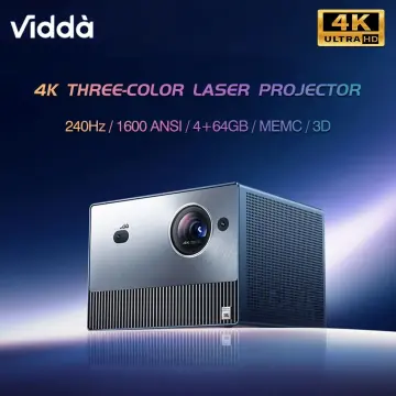 Hisense Vidda C1 Pro Triple Color Laser 4K Projector 2350 ANSI