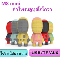 ใหม่??ลำโพงบลูทูธ รุ่นMINI M8 ตัวลำโพงออกแบบในชุดธีมผู้คุมเกม เสียงใส เสียงเบสแน่น ฟังเพลงได้ทุกแนว มีให้เลือกหลากหลายสี