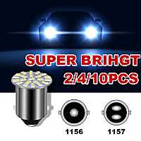 1156/1157 LED Car Turn Signal Bulb Super Bright High Power Automatic Tail Brake Parking Reversing White Light Bulbs 2/4/10PCS Bulbs  LEDs  HIDs