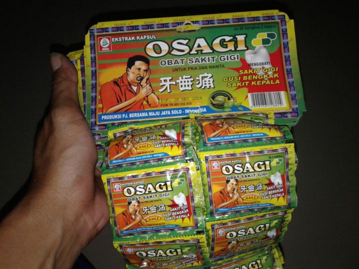 Kapsul Osagi Herbal Sakit Gigi Lazada Indonesia