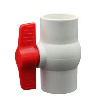 High efficiency Original pvc national standard ball valve 4 points switch valve water pipe fittings plastic valve 6 points faucet water supply pipe ball valve