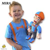 MIRA 12นิ้ว Blippi ตุ๊กตาผ้ากำมะหยี่ของเล่นสำหรับเด็ก Party Decor Collection