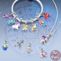 【CC】✷◆  2023 New 925 Sterling 12 Constellation Original Jewelry Birthday