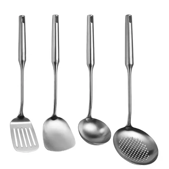 Stainless steel wok spatula/wok spoon/colander/Frying spatula Lazada PH