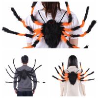 ใยแมงมุม halloween accessories ฮาโลวีน ตุ๊กตาผ้าพลัฌ กระเป๋าปีกแมงมุม ใหญ่สุดๆ สายรัดที่มีสีสัน ของตกแต่งแมงมุม ของขวัญสำหรับเด็ก ฮาโลวีน อุปกรณ์สไปเดอร์ เด็กชายและชาย