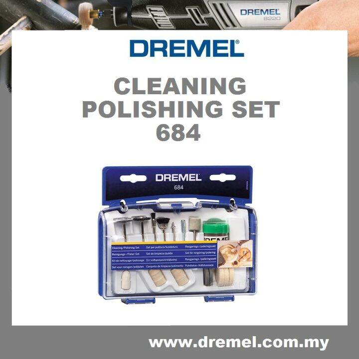 Dremel 684 Cleaning Polishing Set (20 pc) Lazada