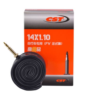 CST 14x1.1 14x1.35 14x1.90/2.125 Bicycle Inner Tube Butyl Rubber Bike Tube for 14 inch 412 Folding Road Bike Bike Tyres Tube