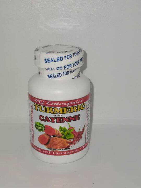 TURMERIC WITH CAYENNE HERBAL CAPSULE Lazada PH