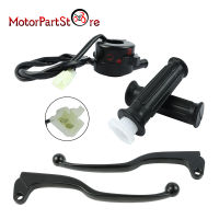 22mm 78" Handlebar Twist Throttle Grip Brake Lever Throttle ON-Off Switch For Yamaha PW80 PY80 PW PY80 Dirt Bike