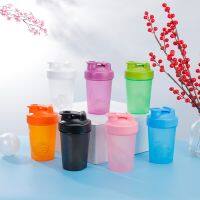 【jw】◘◐  400ml Shaker Cup Bottle Convenient Stirring Plastic Shakers Adults Drink Accessories