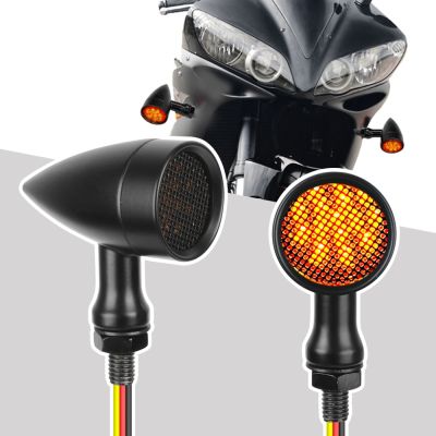 ไฟไฟเบรคสัญญาณไฟเลี้ยวรถจักรยานยนต์12V ไฟท้ายไฟแสดงสถานะเลนส์ DRL อุปกรณ์เสริม Moto สำหรับ BWM Honda Suzuki อเนกประสงค์
