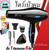 ไดร์เป่าผม DRY ปรับแรงลมได้ 3 ระดับ ไดร์เป่าผมพลังสูง 2200W คุณภาพสูง