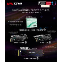 ลด 50% (พร้อมส่ง)SSD HIKSEMI (FUTURE ใช้กับ PS5 ได้ PCIe Gen4 5Y) ,(WAVE(P) PCIe Gen3x4 3Y) ,(WAVE PRO(P) 5Y) ,(WAVE(S) SATAIII 3Y)(ขายดี)