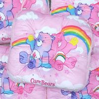 เบาะนั่งเล่น นั่งทำงาน เบาะรองหลัง น่ารักๆ Care Bears    มีเชือกผูกกันเลื่อน  ไซส์ใหญ่ 45×45×8 cm