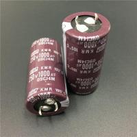 2pcs 1000uF 250V NIPPON NCC KMR Series 25x50mm Downsized 250V1000uF Snap-in PSU Aluminum Electrolytic Capacitor