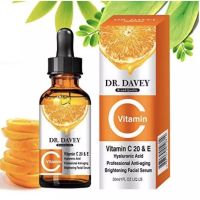 Dr.Davey Vitamin C 20 &amp; E Hyaluronic Acid Professional Anti-aging Brightening Facial Serum 30ml. [ FLASH SALES ]