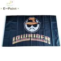 Lowrider รถธง2ft * 3ft (60*90เซนติเมตร) 3ft * 5ft (90*150เซนติเมตร) เราได้รับการตกแต่งคริสต์มาสสำหรับบ้านธงแบนเนอร์ของขวัญ