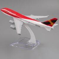 เครื่องบินโบอิ้งโลหะผสมขนาด1/400 747 Colombia Avianca Airplane 16Cm B747โมเดลของเล่นตกแต่งของขวัญสำหรับเด็กคอลเลกชัน