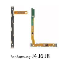 เหมาะสำหรับ Samsung Galaxy J4 J6 J8บวกคอร์ J410 J415 J600 J610 J810เปิดโทรศัพท์คีย์ด้านข้างปุ่มปรับระดับเสียงเฟล็กซ์