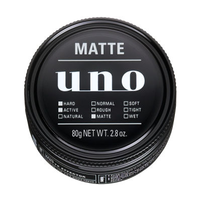 พร้อมส่ง Shiseido Uno Matte Effector แวกซ์จัดแต่งทรงผมชาย เนื้อแมตต์ 80g